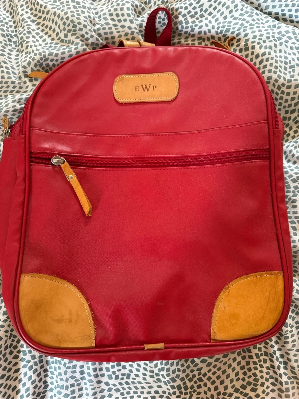 Jon Hart Large Red Backpack